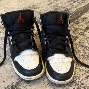 Jordan Kids Sneakers Black and White